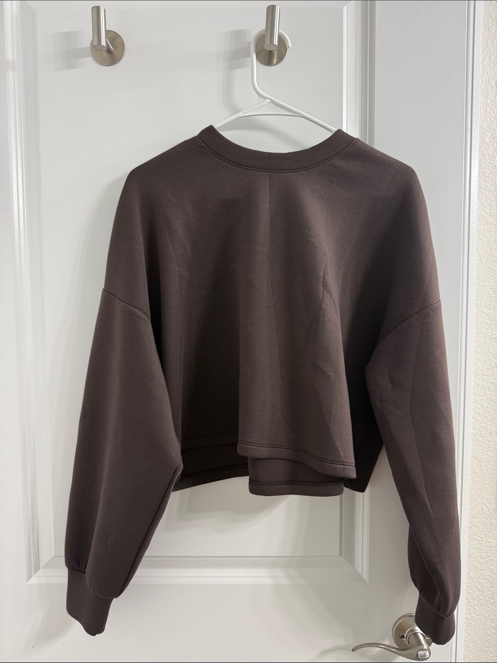 Old Navy Active Bounce Fleece Sweatshirt - Chocolate Brown